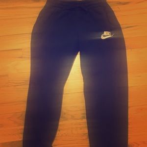 Nike Blue Joggers size 10/12 Medium
